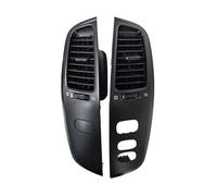 Bocchette aria auto Per Toyota Per Land Per Cruiser 100 LC100 FJ100 Ujz100 03-2007 RHD Pannello ventilazione del cruscotto Deodorante per finestrino prese d'aria(Nero)