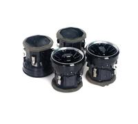 BOCCHETTE ARIA CLIMA Per Benz Per Classe V Per W447 Per Vito Per V250 Per V260 Anteriore Interno Per Cruscotto Uscita aria A/C Bocchetta di ventilazione turbo(4Piece Silver Black)