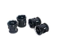 BOCCHETTE ARIA CLIMA Per Benz Per Classe V Per W447 Per Vito Per V250 Per V260 Anteriore Interno Per Cruscotto Uscita aria A/C Bocchetta di ventilazione turbo(4Piece Silver)