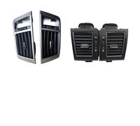 BOCCHETTE ARIA CLIMA Per Toyota Per Land Per Cruiser 200 Per LC200 2008 2009 2010-2015 Griglia Auto A/C Presa D'aria Per Condizionatore Prese Per(4Piece-black-silver)