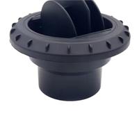 Bocchette Aria condizionata Auto per 60 mm per 75 mm, Bocchetta sfiato Aria Calda, riscaldatore Girevole, Aria condizionata, Auto, Camion, Furgone Camper connettore Uscita Tubo Nero