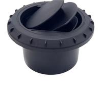 Bocchette Aria condizionata Auto per 60 mm per 75 mm, Bocchetta sfiato Aria Calda, riscaldatore Girevole, Aria condizionata, Auto, Camion, Furgone Camper connettore Uscita Tubo Nero