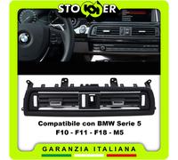 Bocchette Aria Condizionata Clima CENTRALI BMW Serie 5 [F10 F11 F18 M5] Cromate