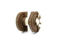 Bocchette Aria Condizionata Per Benz W211 E200 E230 E260 E280 2003-2008 Bocchetta Di Controllo Climatizzatore Anteriore Base Ruota Girevole Auto Griglia aria Bocchetta(Yellow-Central)