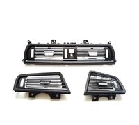 Bocchette Aria Condizionata Per BMW Serie 5 F10 F11 520 525 528 530 535 LHD RHD Volante Destro Auto Pannello Copertura Griglia Ventilazione Cromata Griglie Uscita Aria(RHD 3 piece)