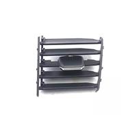 Bocchette dell'aria condizionata per auto Per Golf 7 .5 2013 2014-2020 Auto Bracciolo Posteriore Centrale A/C Air Vent Grill Pieghevole Clip Di Aria Condizionata Presa(Right)