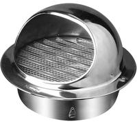 Bocchette in acciaio inox Lo sfiato di scarico, il tappo di sfiato a parete, mantiene l'aria che scorre(100mm/4in)