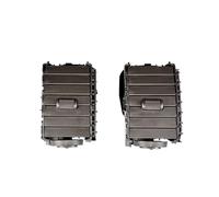 Bocchette Ventilazione Aria Condizionata Per Toyota Per Hiace 2005 2006 2007 2008 2009 2010 2011 2012 2013-2018 Bocchette Uscita Dell'aria Condizionata Per Presa A/C Sul Cruscotto(Gray 2piece)