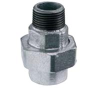 Bocchettone 1"1/4 M/F in Ghisa Malleabile con Sede Conica per Impianti Idraulici