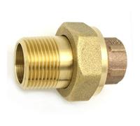 BOCCHETTONE BRONZO 3 PEZZI M A SALDARE 1" x 28 Raccordi Bronzo Saldare