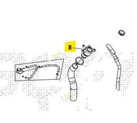 BOCCHETTONE SERBATOIO BENZINA CARBURANTE SYM JOYRIDE TCS EURO5 300 2023