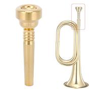 Bocchino 17C, Bocchino per Tromba, Trombettisti con Superficie Liscia Accessori per Strumenti Musicali Regalo per Principianti per la Scuola di Pianoforte Domestico