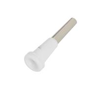 Bocchino ABS & METAL Trumpet, Accessori da Tromba BB 7C 8,7 Cm per Principianti e Giocatori Professionisti (BLACK) (rosso) (WHITE)