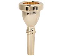 Bocchino di Corno di Rame Durevole Accessorio per Strumenti per Strumenti Musicali per Usurati per Bass Tuba (Oro)