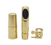 Bocchino For Sassofono Contralto In Metallo Dorato 5C 6C 7C 8C | Il metallo placcato oro conferisce un tono brillante, si adatta a vari livelli di sax contralto