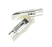 Bocchino for sax Pro 5-9 metallo argento T/A/S | Bocchino for sax professionale, metallo argento, misure 5-9, T/A/S, tono chiaro(Alto 9)