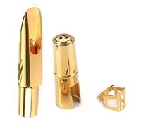 Bocchino In Oro Laccato Per Sassofono Contralto Parti Durevoli Del Bocchino Portatile Professionale Sassofono Riparazione Parte