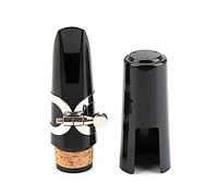 Bocchino per clarinetto in si piatto, testa in bachelite, bocchino con legatura e tappo per clarinetto