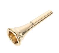 Bocchino per Corno Francese in Ottone Dorato, Ricambio Unico | Finitura Liscia e Lucente, Pezzo di Riserva da 1 X, per Lezioni Private e Registrazioni in Studio