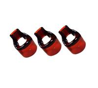 Bocchino per Flauto Sostitutivo Mini, Resina Marrone, 3 Pezzi | Flauto da 23mm, senza Odore, senza Bave, Non Facile da Deformare, per Principianti e Professionisti