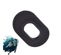 Bocchino per Immersioni in Silicone - Guardia da Morso Morbido, Manico Per Labbra Subacquea | Respirare per L'apideazione, Snorkeling, Immersioni nel Mar Profondo, Sport acquatici
