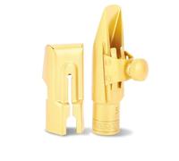 Bocchino per Sassofono a Tono Alto con Cappuccio in Metallo, Suono Tradizionale Versatile, Bocchino per Sassofono Sax per Professionisti e Principianti, 5#