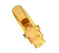 Bocchino Per Sassofono Acuto Placcato Oro Misura 5/6/7/8/9 Deflettore Per Musica Jazz Clip Regolabile Sassofono Riparazione Parte (Color : Tip Size 5)
