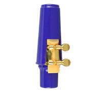 Bocchino Per Sassofono Contralto con Legatura in Metallo, Cuscinetti per Ance e Tappo in Plastica Accessori per Strumenti per Sassofono Contralto di Ricambio(Viola)