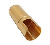 Bocchino per Sassofono Protettivo per Alto Barese Accessorio in Metallo Ben Realizzato per Clarinettisti Accessori per Performance (Soprano)
