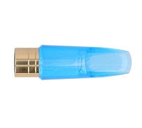bocchino per sax contralto Bocchino per sassofono Sib contralto ABS blu trasparente Accessori per strumenti a fiato Bocchino per sassofono contralto sostitutivo