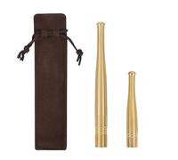 Bocchino per Sigarette, 2 Pezzi Porta Sigarette in Metallo, Bocchino, Filtro Riutilizzabile per Sigarette, Bocchino per Adulti, Portasigarette Adatto a 3 Taglie di Sigarette (8 mm, 6 mm e 5,5 mm) (A)