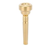 Bocchino per tromba, placcato oro, fresato a CNC, resistente e confortevole, per musicisti principianti e appassionati di strumenti, dimensione 17C