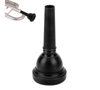 Bocchino per Trombone, Bocchino per Tromba in Plastica MT-22, Bocchino Baritono ed Eufonio, Regalo per Suonatori di Trombone(Nero)