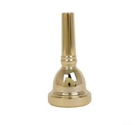 Bocchino per trombone contralto 6 1/2AL Coppa in ottone placcato argento per studenti principianti accessorio prestazioni professionali 9,5 x 4,1 cm (oro)