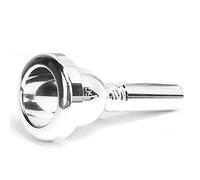 Bocchino per trombone da 12,7 mm, 5 G, per Eufonio, con gambo piccolo, per strumenti principianti (argento)