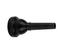 Bocchino per trombone, MT-22 Leggero Trombone contralto Bocca in plastica ABS Design unico Ugello staccabile Resistente per regalo per l'esercizio di strumenti musicali(Nero)