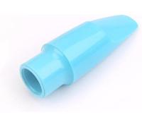 Bocchino professionale per sassofono contralto, in acrilico trasparente, accessori per strumenti musicali, accessori per sassofono (blu)