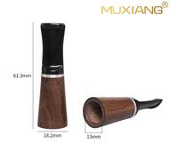 Bocchino Sigaro Legno Ebano Per Uomo Donna Set Portasigari Portatile 4 Dimension