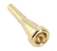 Bocchino Tromba 3C Design CAD Lathe Controllo(Gold 7C) | Lega di rame, placcatura oro, design preciso CAD, suono chiaro, resistenza all'usura