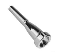 Bocchino Tromba 3C Design CAD Lathe Controllo(Silver 5C) | Lega di rame, placcatura oro, design preciso CAD, suono chiaro, resistenza all'usura