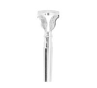 Bocchino Tromba, Accessorio in Ottone Placcato Argento, Dimensioni Standard - Migliora Il Controllo Del Suono, Facile Da Usare, Per Strumenti A Fiato