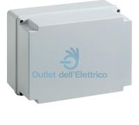 BOCCHIOTTI CASSETTA DERIVAZIONE PARETE IP56 COPERCHIO ALTO 300X220X180 SENZA PAS
