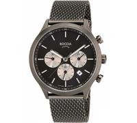 Boccia 3750-06 Orologio Homme Cronografo Titanio Orologio Uomo 41mm 5ATM