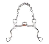Boccia di Cavallo in Acciaio Inossidabile Bit di Snaffle da 120 mm di addestramento equestre Attrezzatura per Il Comfort Resistente di Comfort a Cavallo per Cavalli per Cavalieri