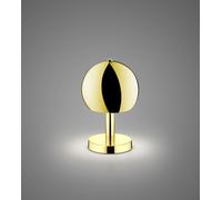 BOCCIA LAMPADA DA TAVOLO METALLO ORO H. 29CM 1 ATTACCO E27