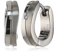 Boccia - Orecchini ad anello, Titanio, Donna