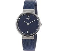 Orologio donna Boccia 3283-04 titanio 30 mm Ø VETRO ZAFFIRO cinturino milanes...