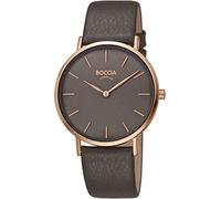 Boccia Orologio Quarzo con Cinturino in Vera Pelle 3273-11