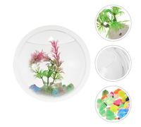 Boccia Per Pesci Da Parete Fioriera Muro Vaso Idroponico Montato