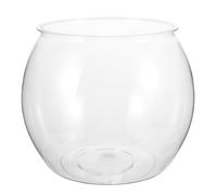 Boccia Per Pesci in Plastica Trasparente Ciotola Ornamento Da Tavolo